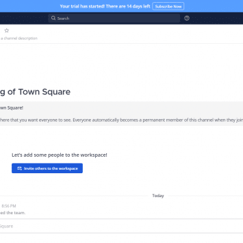 Mattermost Dashboard Trial