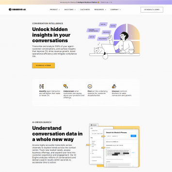 Observe.AI Products