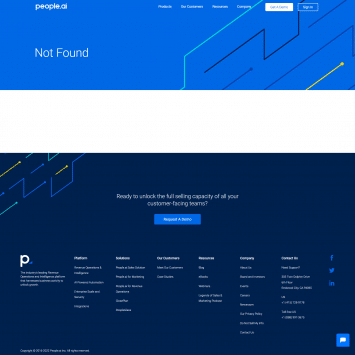 People.ai 404 Page Not Found