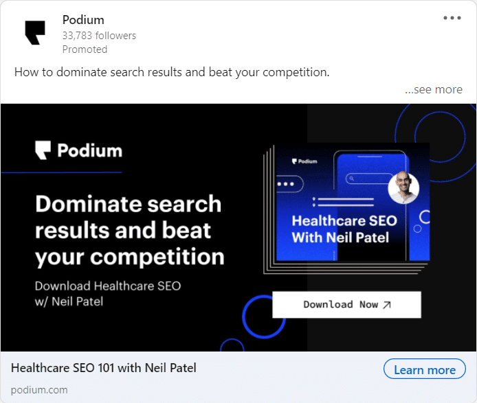 Podium Linkedin Ads 1