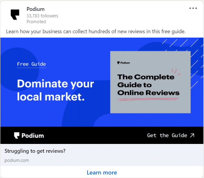 Podium Linkedin Ads 3