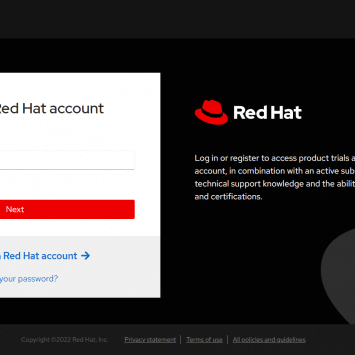 RedHat Login