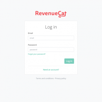 RevenueCat Login