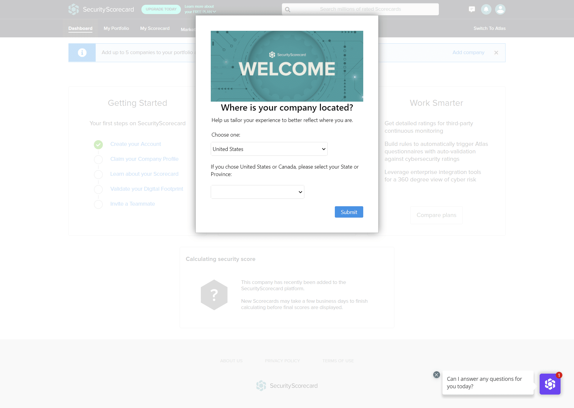 SecurityScorecard Onboarding 3