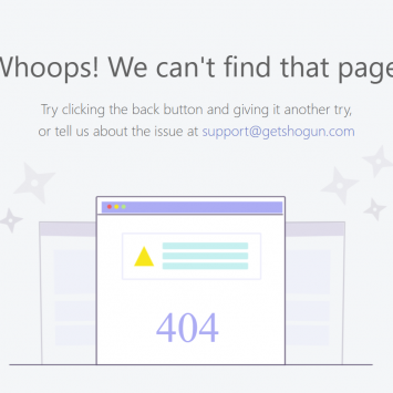 Shogun 404 Page Not Found