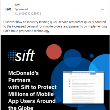 Sift Facebook Ads 1