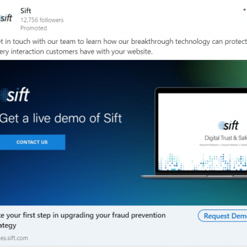 Sift Linkedin Ads 1