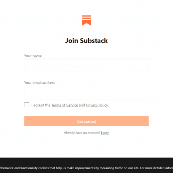 Substack Signup