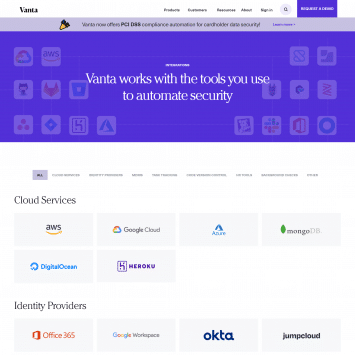 Vanta Integrations