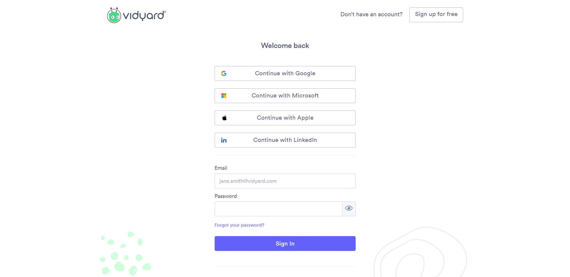 Vidyard Login