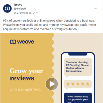 Weave Facebook Ads 1