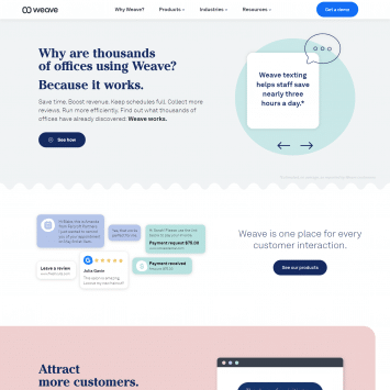 Weave Homepage