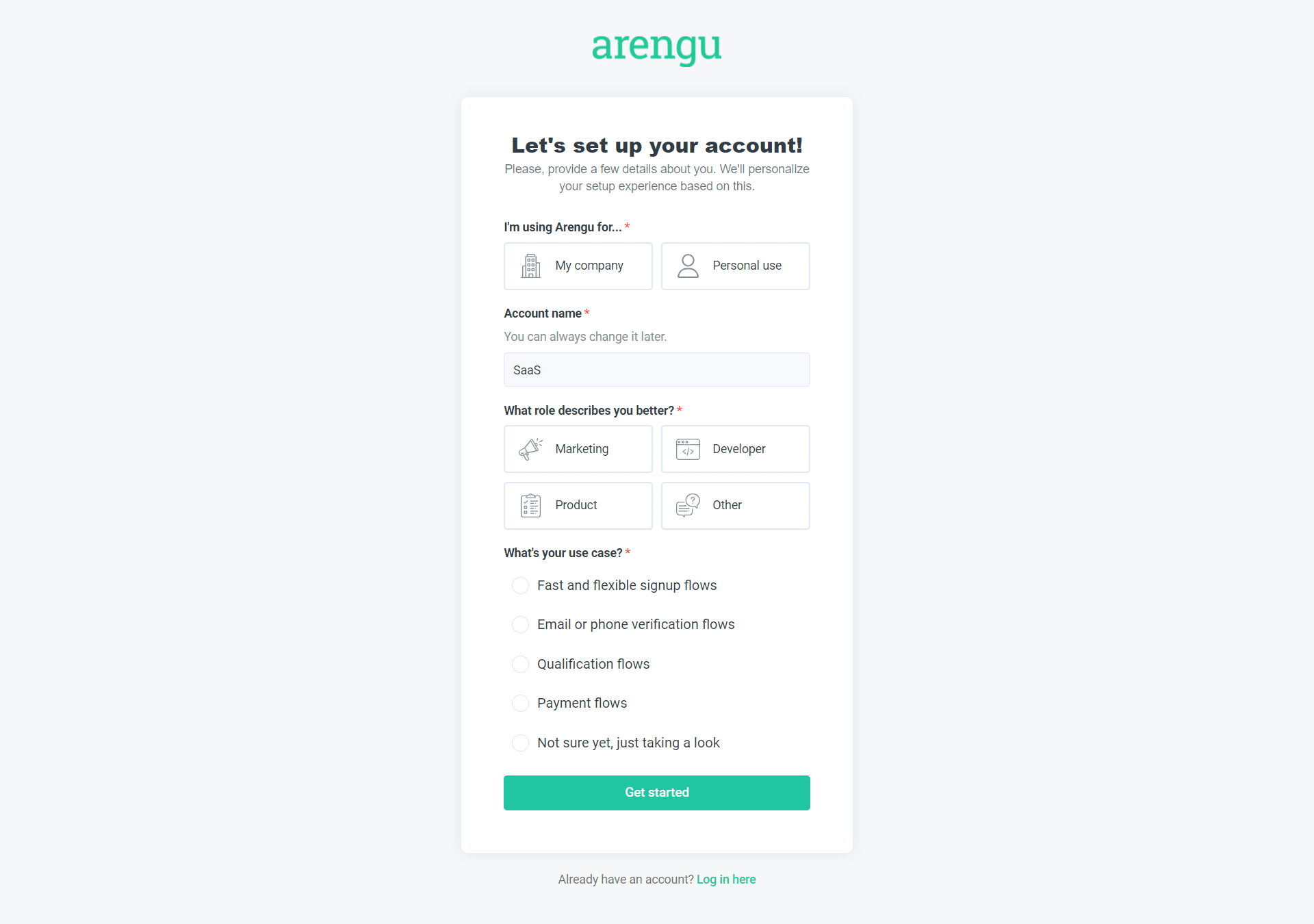 Arengu Onboarding 1