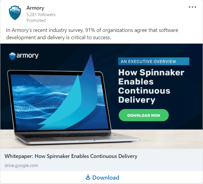 Armory Linkedin Ads 2