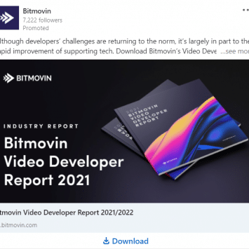 Bitmovin Linkedin Ads 1