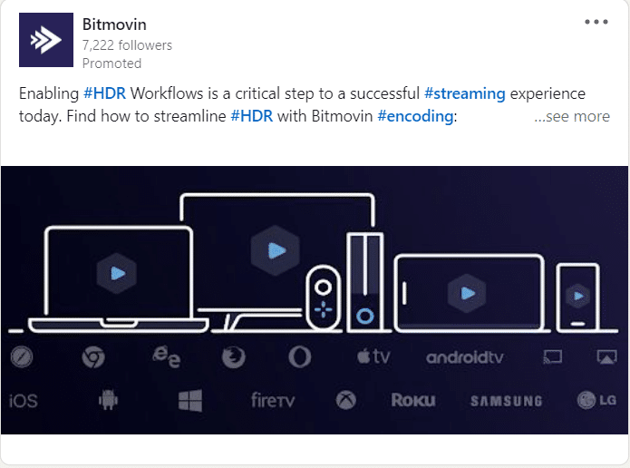 Bitmovin Linkedin Ads 3
