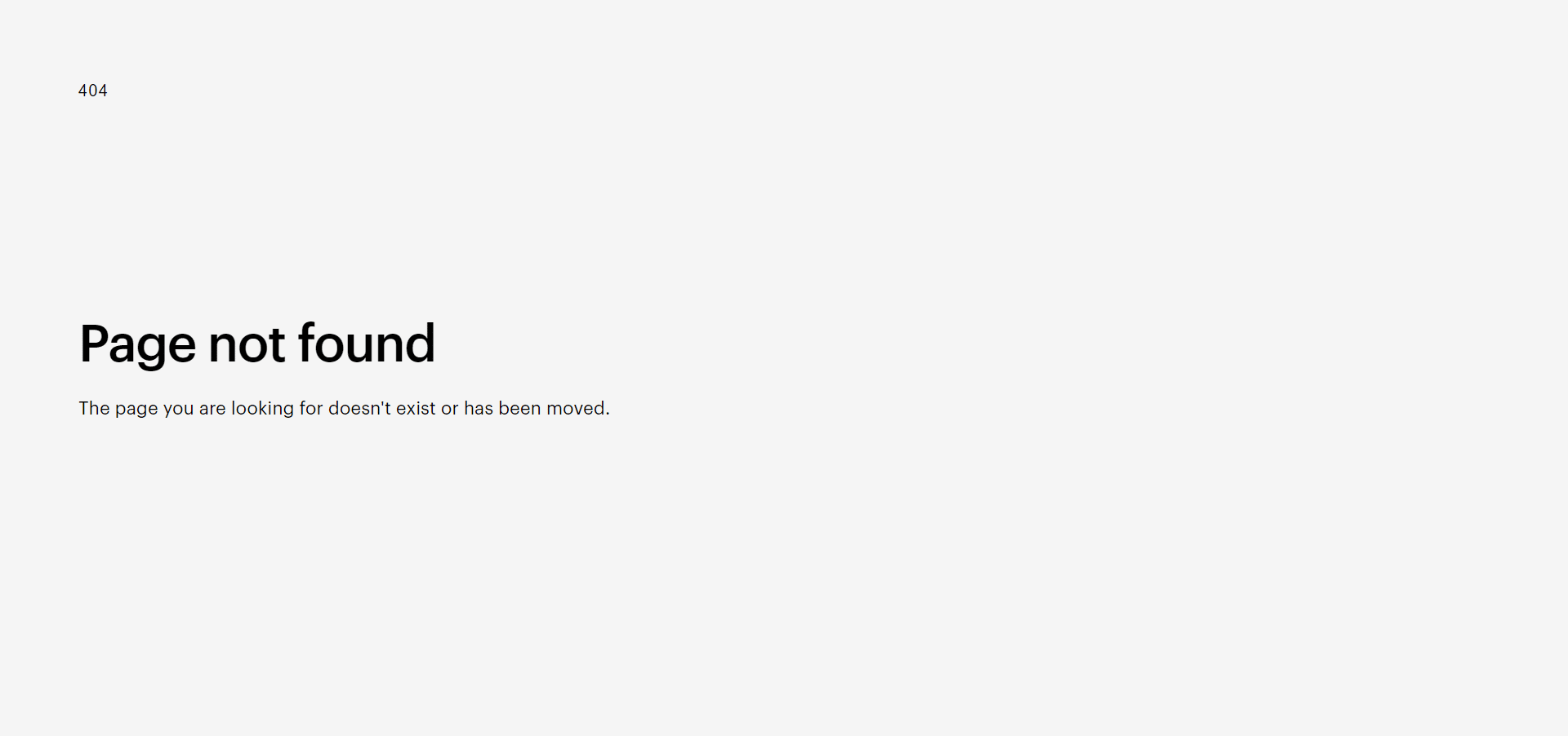 Causal 404 Page Not Found