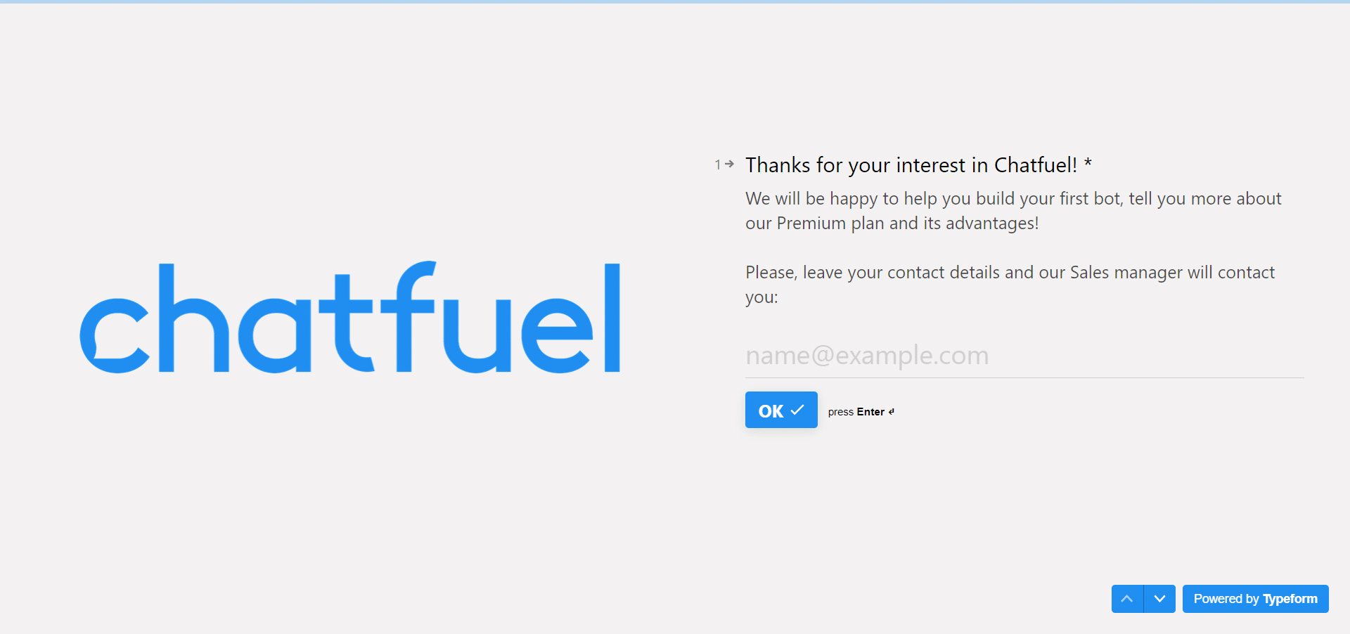 Chatfuel Onboarding 1