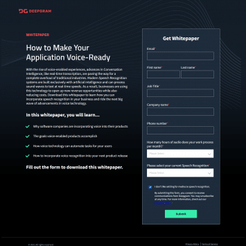 Deepgram White Papers
