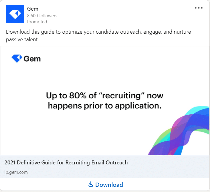 Gem Linkedin Ads 3