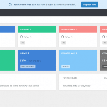 GetAccept Dashboard Trial