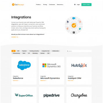 GetAccept Integrations