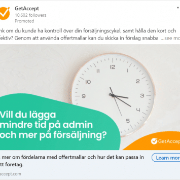 GetAccept Linkedin Ads 1