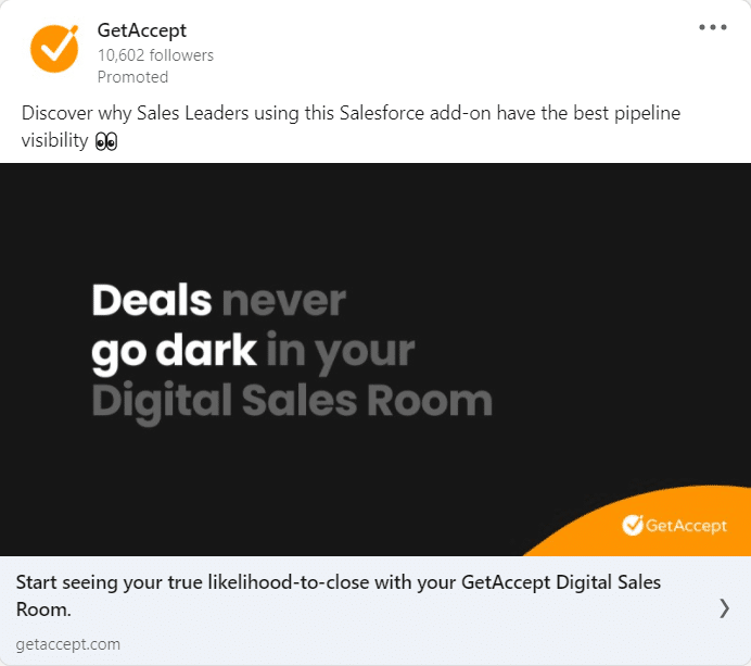 GetAccept Linkedin Ads 3