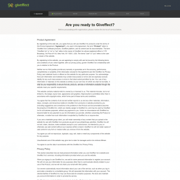 Giveffect Onboarding 1