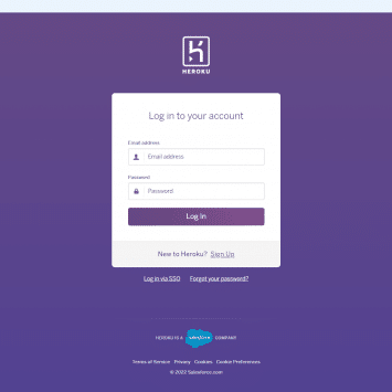 Heroku Login