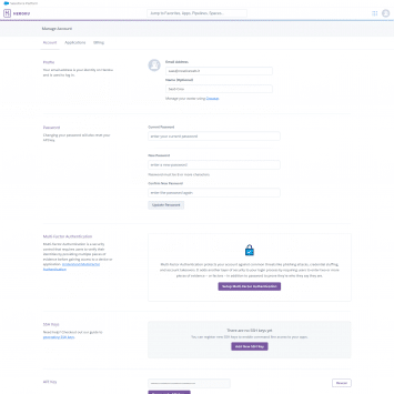 Heroku User Profile