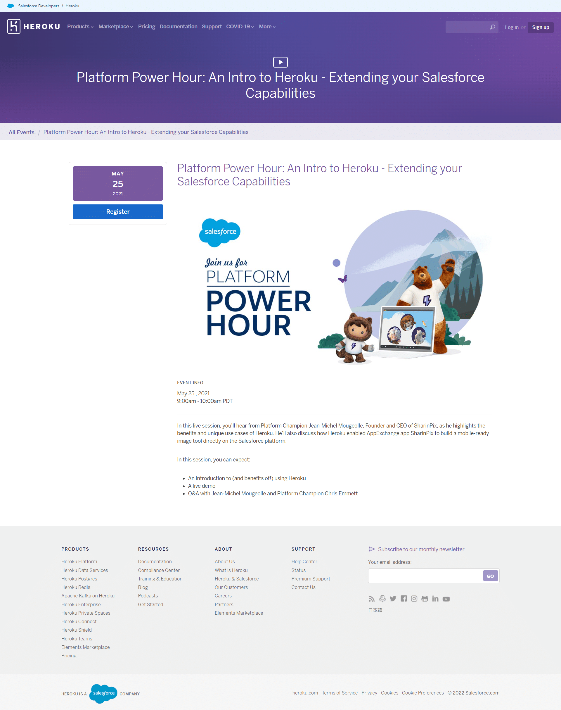 Heroku Webinars