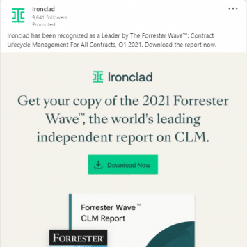 Ironclad Linkedin Ads 3