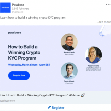 PassBase Linkedin Ads 1