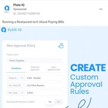 Plate IQ Facebook Ads 1