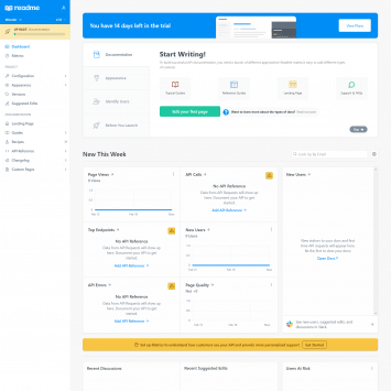 ReadMe Dashboard Trial