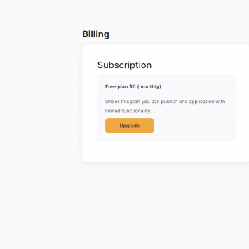 Softr Billing