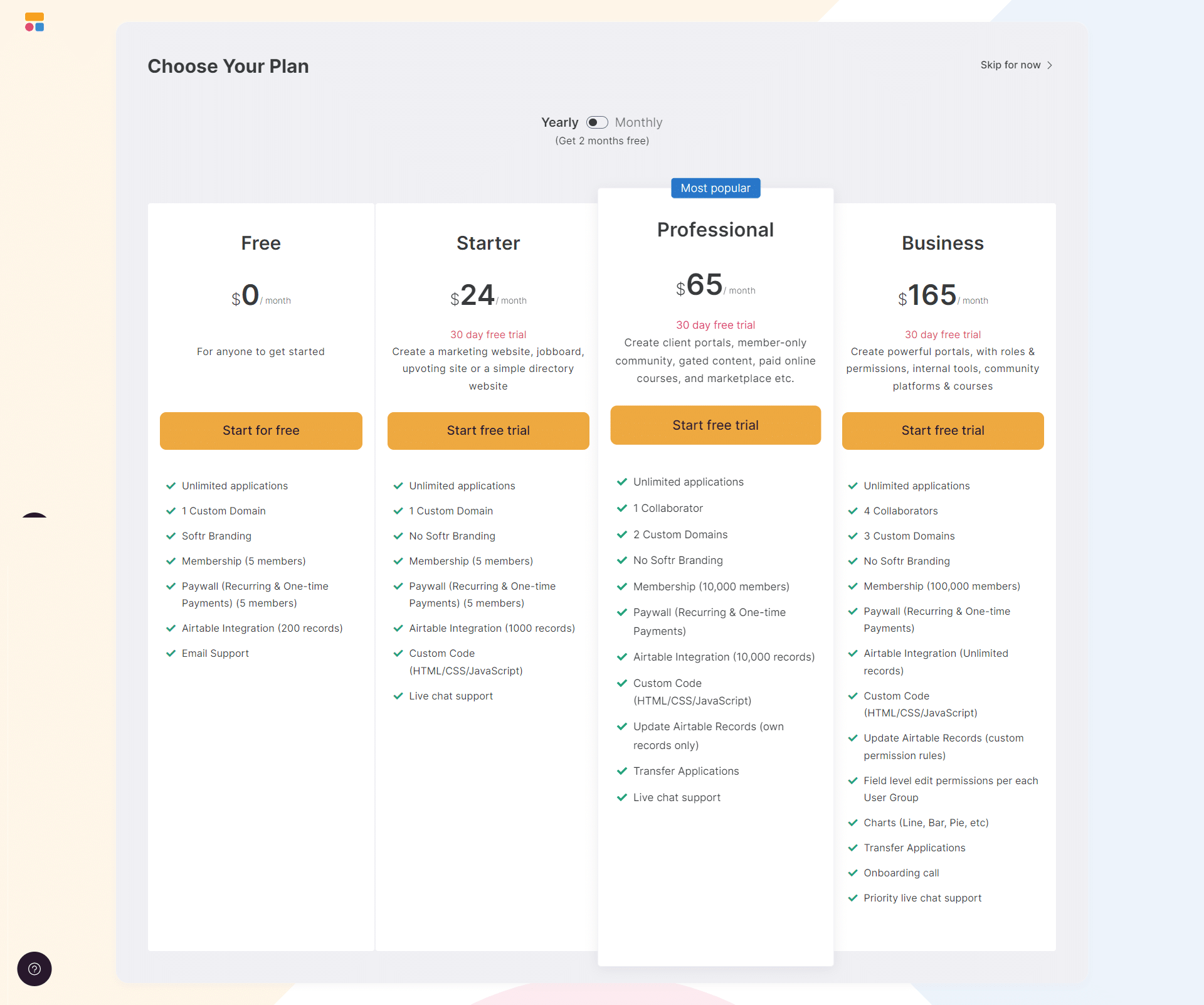 Softr Onboarding 2