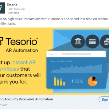 Tesorio Linkedin Ads 1