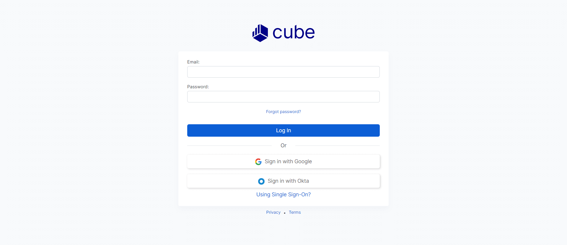 Cube Login