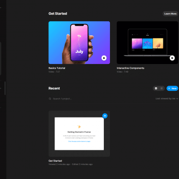 Framer Dashboard Trial