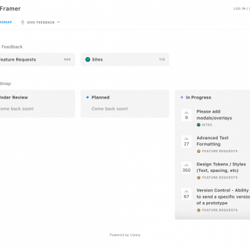 Framer Roadmap