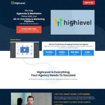 GoHighLevel Homepage