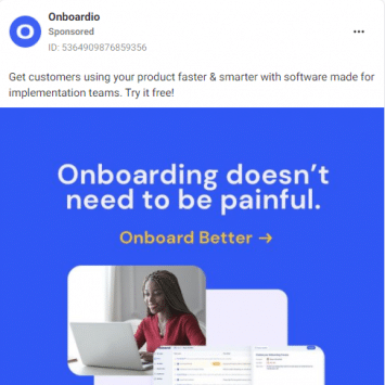 Onboard.io Facebook Ads 1