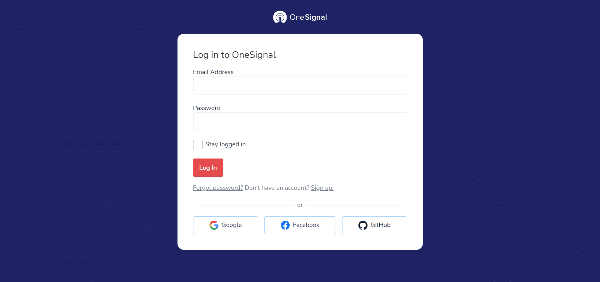 OneSignal Login