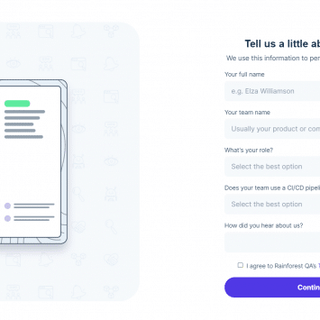 Rainforest Onboarding