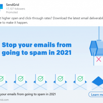 SendGrid LinkedIn Ads 1