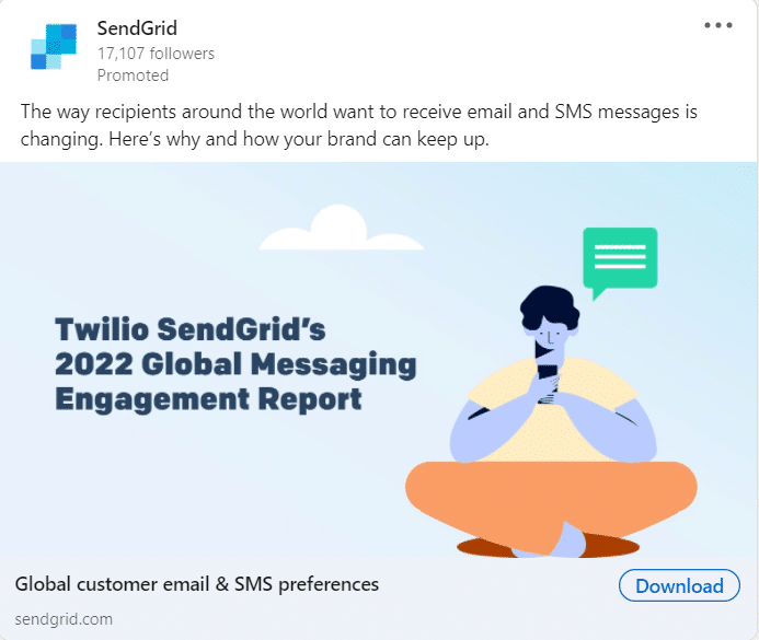 SendGrid LinkedIn Ads 2