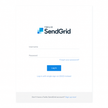 SendGrid Login