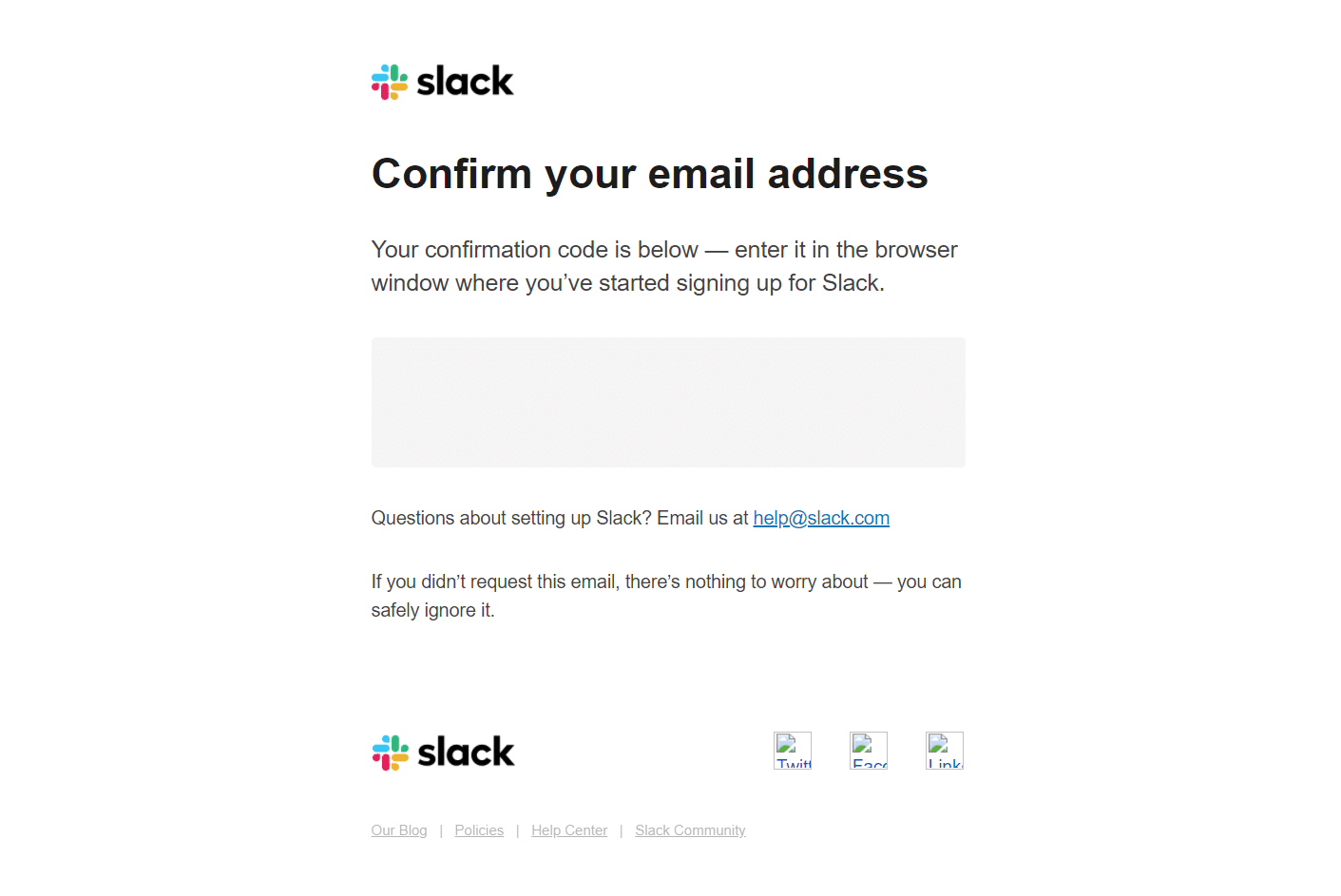 Slack Account Activation